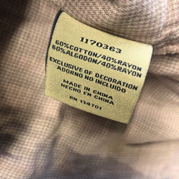 Boston Traders Black Pink An Blue Flannel Shirt W Hoodie Quilt Lined Size XXL - Picture 5 of 11